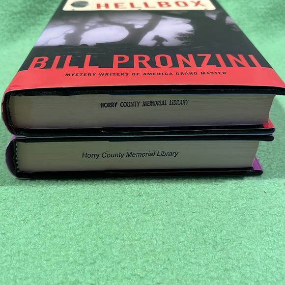 Bill Pronzini Hellbox & Nemesis HC/DJ Books - Picture 8 of 10